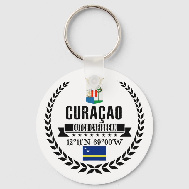 Curaçao Schlüsselanhänger (Vorderseite)