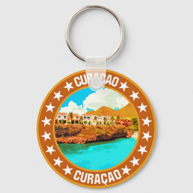 Curaçao Schlüsselanhänger (Vorderseite)
