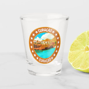 Curaçao Schnapsglas