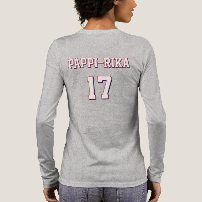 Curaçao Tri-Blend Shirt (Rückseite)