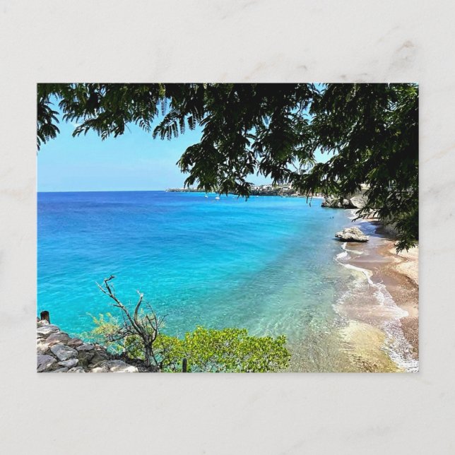 Curaçao Urlaub Postkarte (Vorderseite)