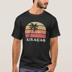Curaçao Vintage 70er Retro Throwback T-Shirt