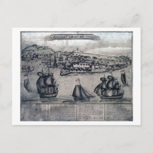 CuracaoPanoramakarte Curacao, Niederlande Postkarte