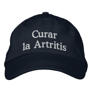"Curar la Artritis" - Bordados Hat Bestickte Baseballkappe