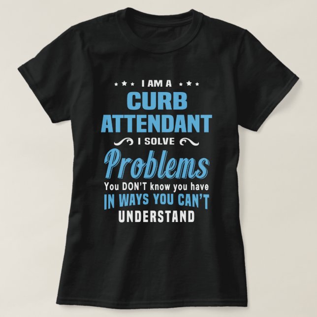 Curb Attendant T-Shirt (Design vorne)