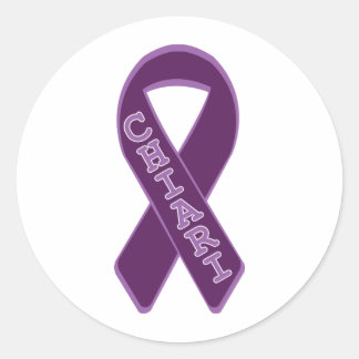 Cure Chiari jetzt Runder Aufkleber