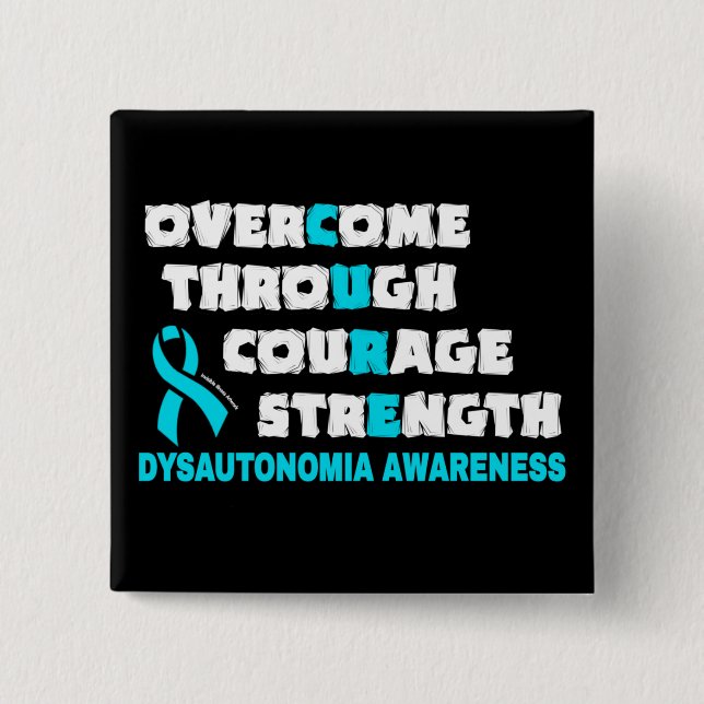 CURE...Dysautonomie Button (Vorderseite)