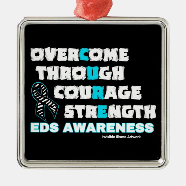 CURE...EDS ORNAMENT AUS METALL (Vorne)