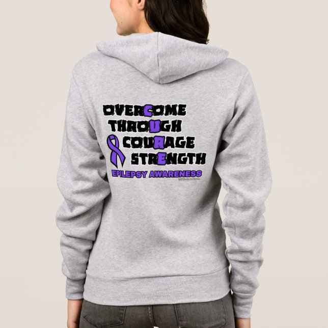 CURE...Épilepsie Sweat à capuche (Dos)