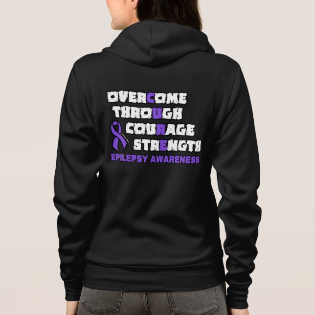 CURE...Epilepsy Hoodie (Rückseite)
