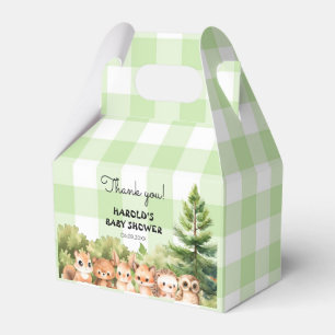 Cure Forest Animals Picnic Baby Dusche Geschenkschachtel