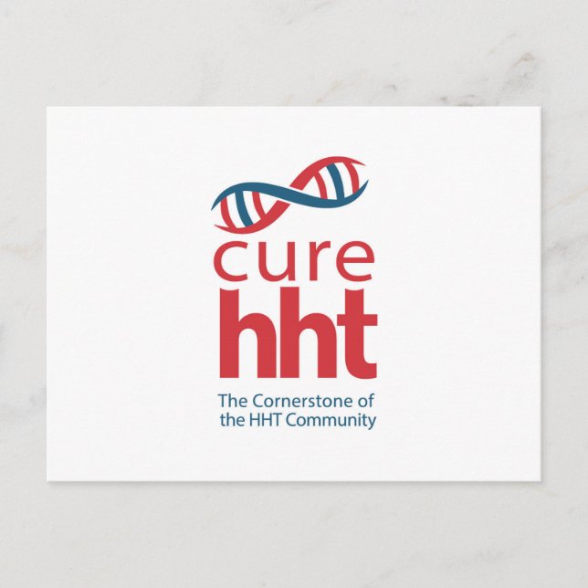Cure HHHT Postkarte (Vorderseite)