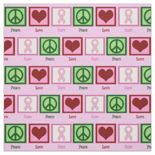 Cure Pink Fabric Stoff