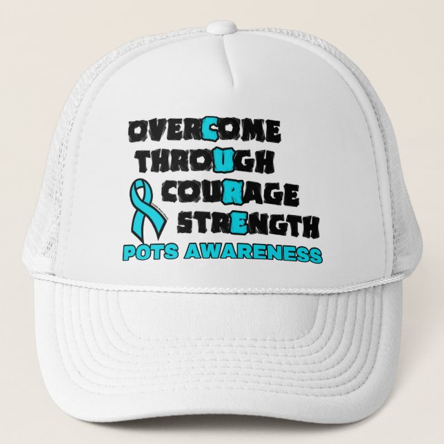 CURE...POTS TRUCKERKAPPE (Vorderseite)