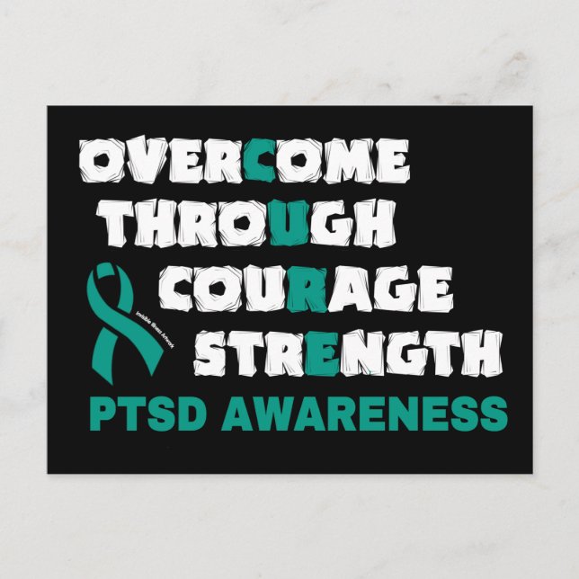 CURE...PTSD POSTKARTE (Vorderseite)