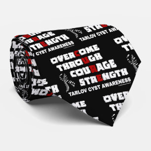 CURE...Tarlov Cyst Neck Tie Krawatte