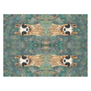 Curieux Llama Drôle Nappe
