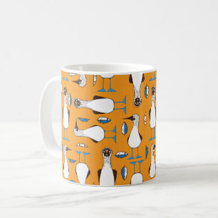 Curieux oiseau à pattes bleues - Mug