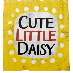 Curieux rideau De Douche Petite Daisy
