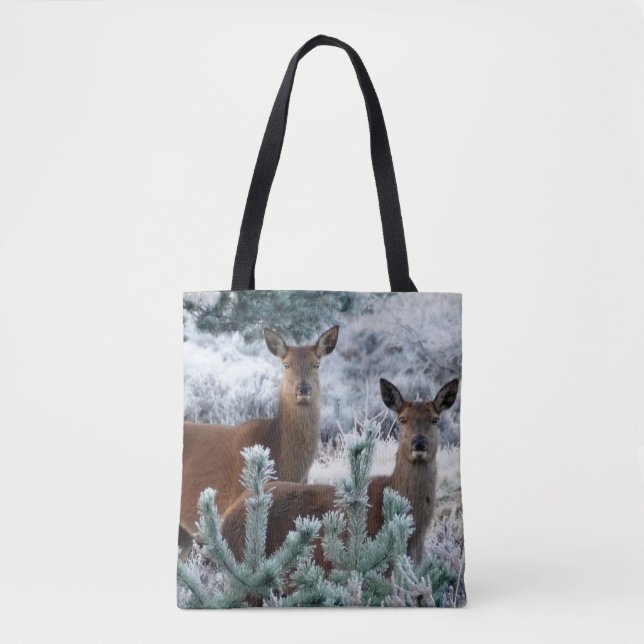 curiosité cerf sac fourre-tout (Devant)