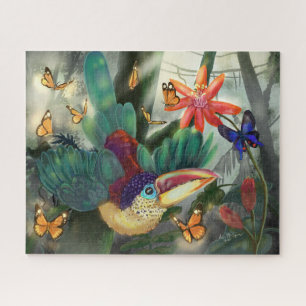 Curl Crested Aracari Toucan