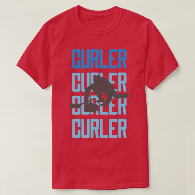 Curler 14 T-Shirt (Design vorne)