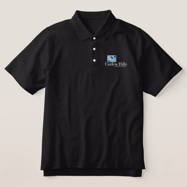 Curlew Hills Men's Polo Shirt (Design Vorderseite)