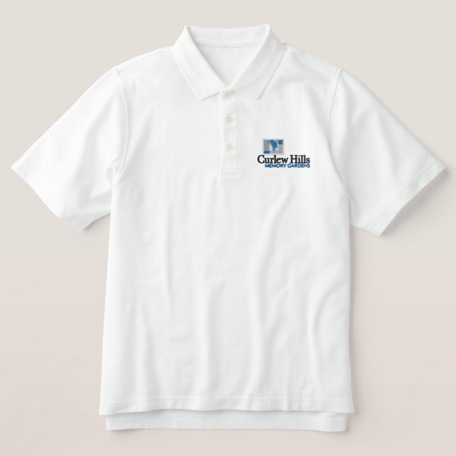 Curlew Hills Men's Polo Shirt (Design Vorderseite)