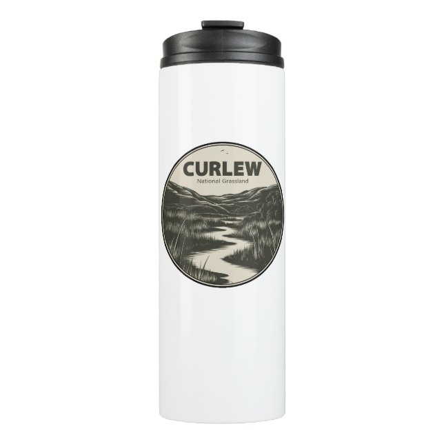 Curlew National Grassland Idaho Stream Thermosbecher (Vorderseite)
