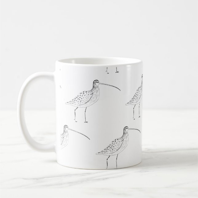 Curlew-Tasse Kaffeetasse (Links)