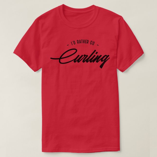 Curling Athlète Essential TShirt Classic TShirt (Design devant)