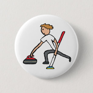 Curling Button