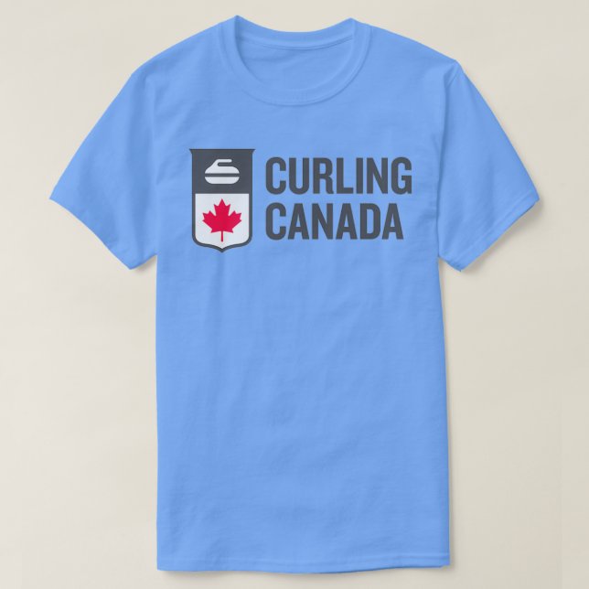Curling Canada 3 T-Shirt (Design vorne)