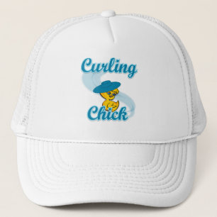 Curling Chick #3 Truckerkappe