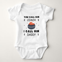 Curling Coachen - Curling Vater - Curler Baby Strampler