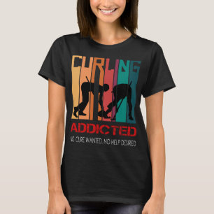 Curling-Eiskunstlauf T-Shirt