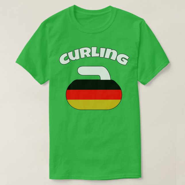 Curling Germany T-Shirt (Design vorne)