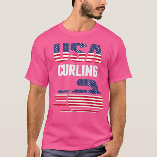 Curling-Geschenke T-Shirt