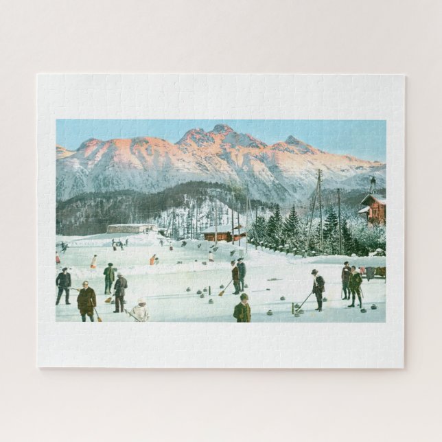Curling in der Schweiz (Horizontal)