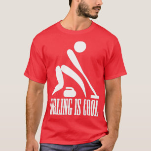 Curling Is Cool Day Paralympics Curling T-Shirt
