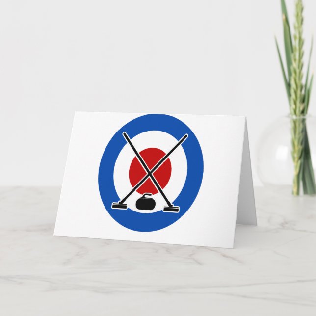 Curling ist Cooler Tag - Wertungstag Karte (Vorderseite)