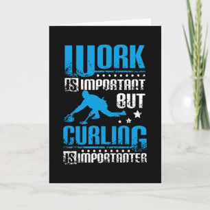 Curling ist wichtiger karte