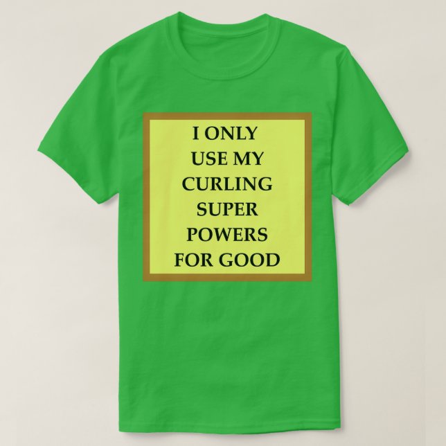 Curling Joke 14 T-Shirt (Design vorne)
