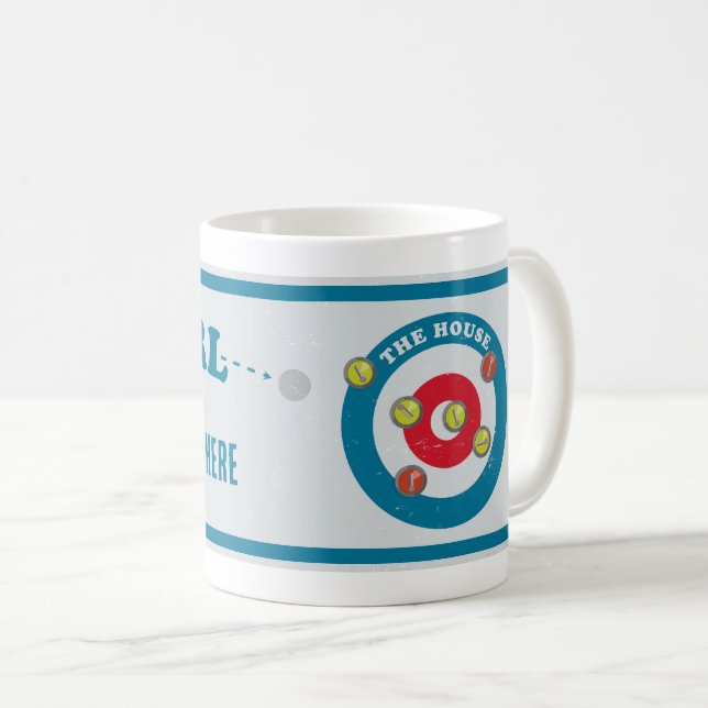 Curling Kaffeetasse (VorderseiteRechts)