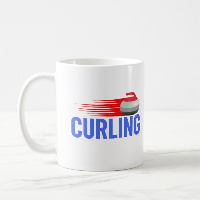 Curling Kaffeetasse (Links)