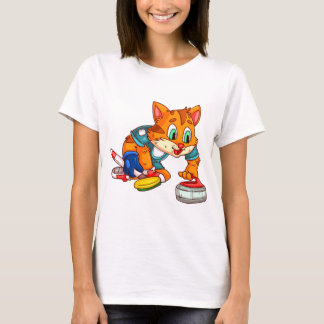 Curling-Katzen T-Shirt