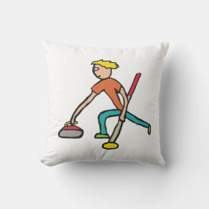 Curling Kissen