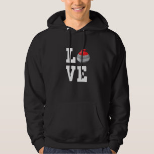 Curling Liebe Curler Wintersport Hoodie