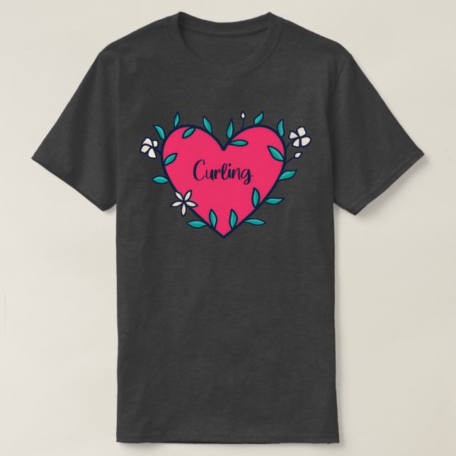 Curling Lover T-Shirt (Design vorne)