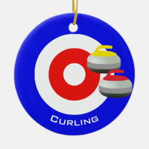 Curling Ornament